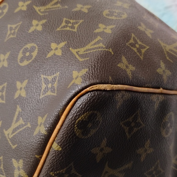 FLASH SALE! Auth Louis Vuitton Beautiful Monogram Keepall 45 Travel Boston Bag - Picture 8 of 16